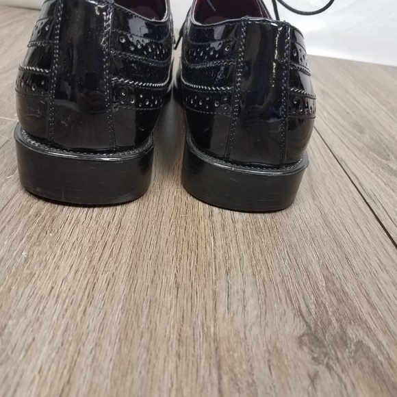 EUC Bruno homme black‎ patent leather  sz 12 shoes main image 4